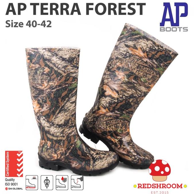 Sepatu Boot Tinggi AP BOOTS AP TERRA FOREST - Sepatu Berkendara