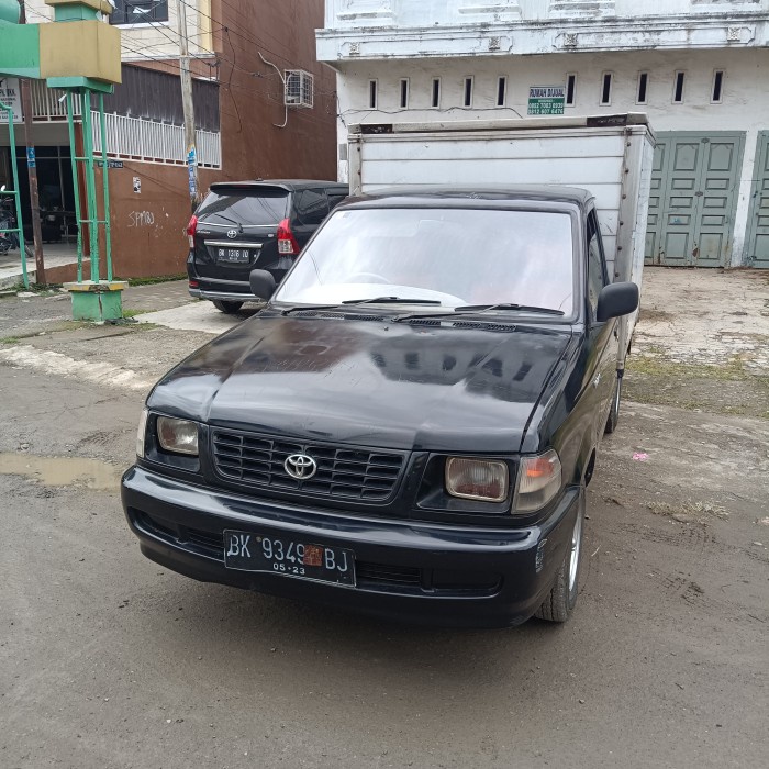 Dinding belakang kabin kijang super sandaran pick up