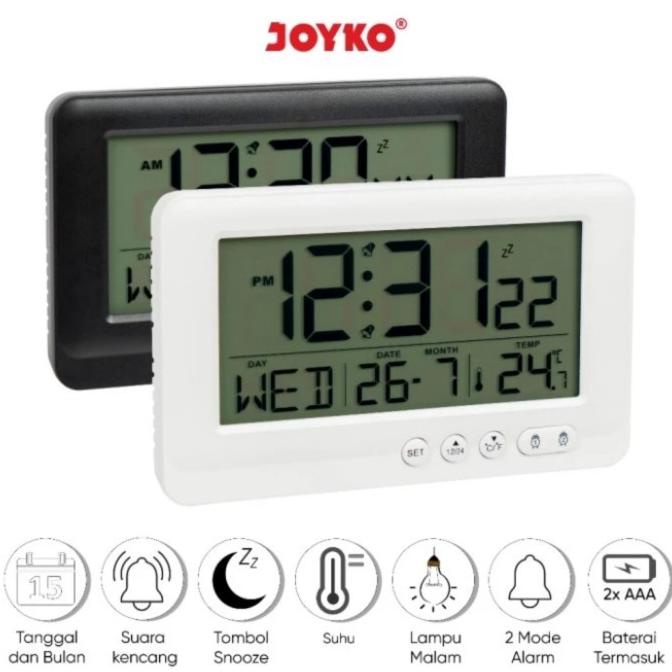 Jam Beker Digital / Digital Alarm Clock Joyko ALCL-607D