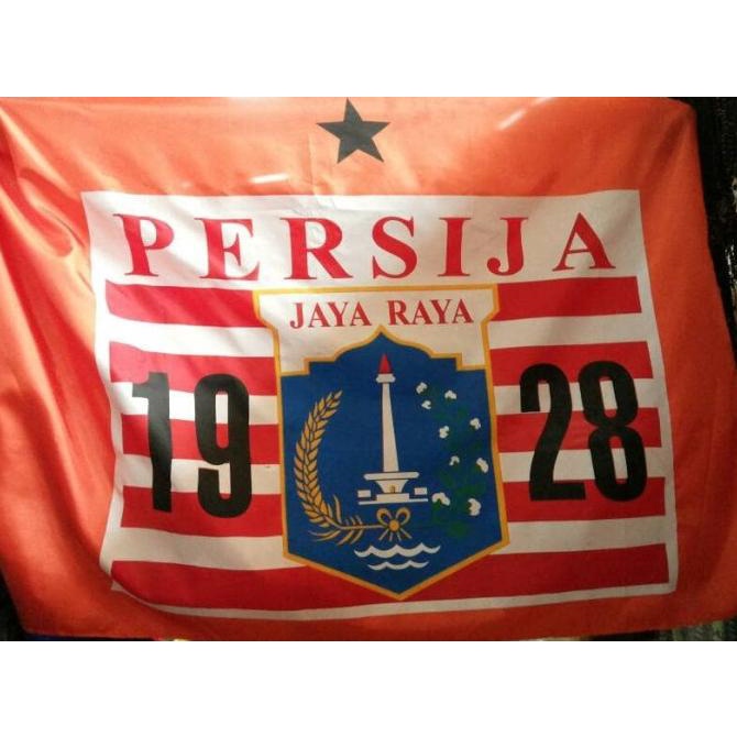Bendera Sepak Bola Jakarta Persija Ukuran Besar