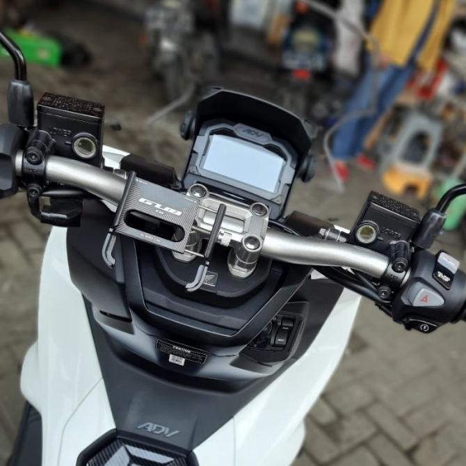 HOLDER HP GUB P30 holder hp motor besi stang Honda ADV 160 ADV 150