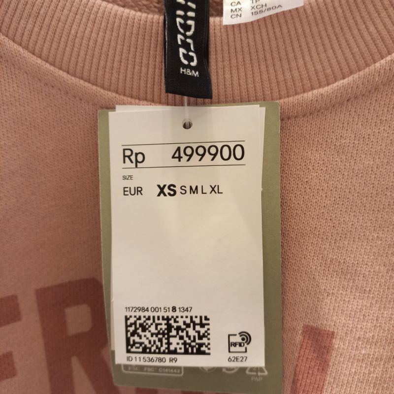 [AMAZED PEOPLE] sweater YALE X H&M original store (NEW)