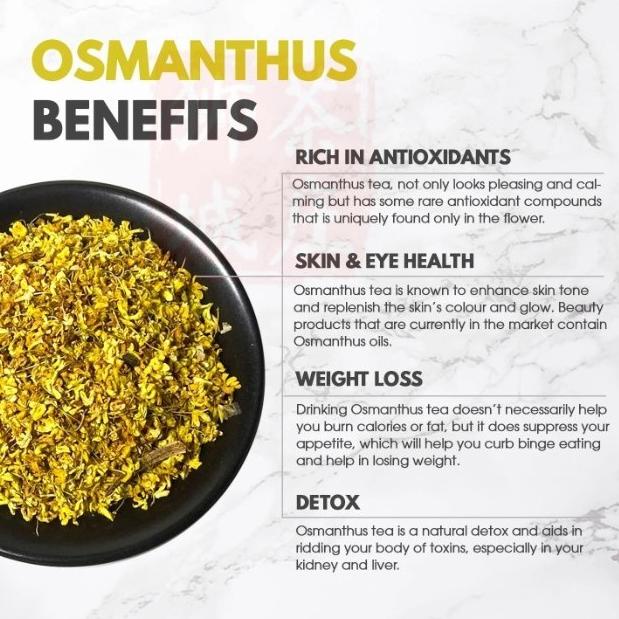 

Promo - Osmanthus Flower Tea Pure Osmanthus Flower Tea (30 Tea Bag) ,,