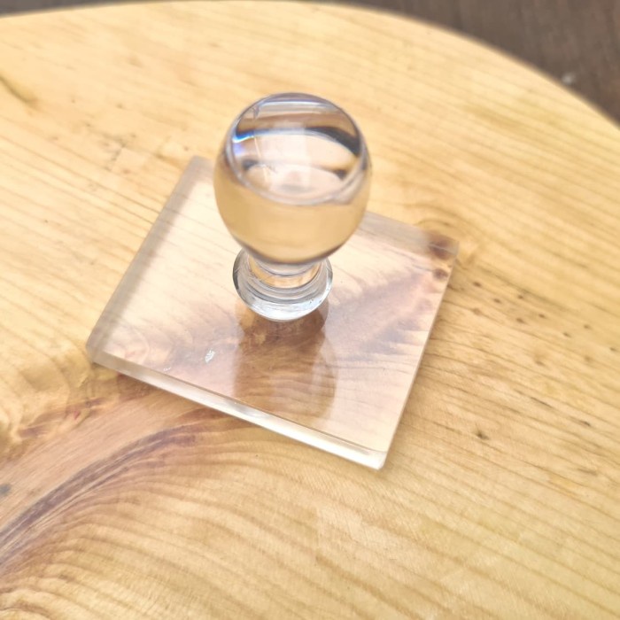 

Handle Acrylic Soap Stamp - Gagang Akrilik utk Stempel Sabun