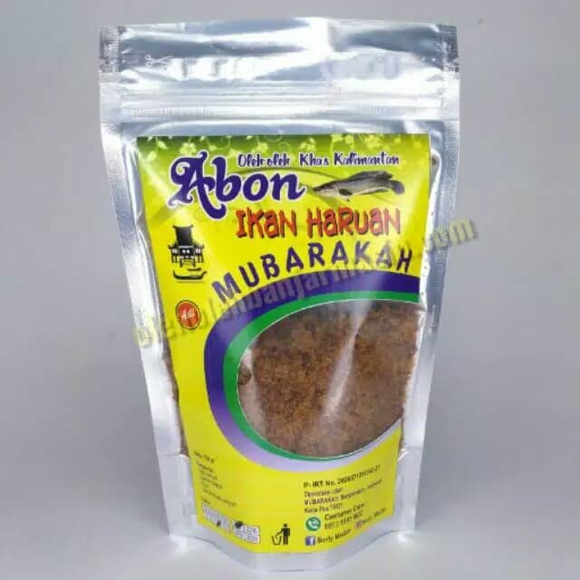 

:>:>:>:>] abon (Rabuk) iwak haruan/ikan gabus oleh oleh banjar