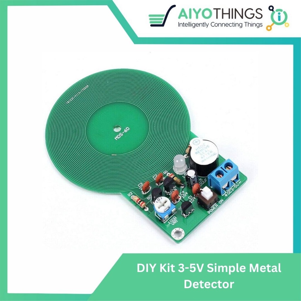 DIY Kit 3-5V Simple Metal Detector