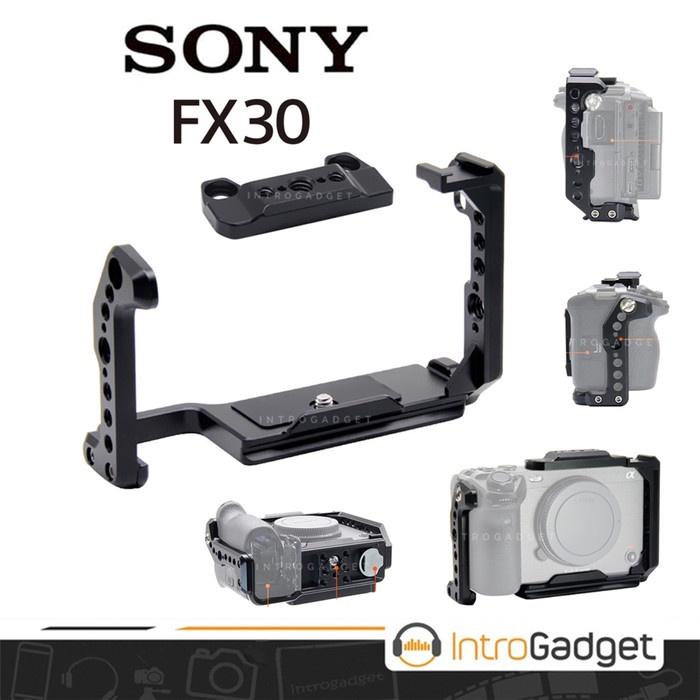 Cage Rig Sony Fx30 SmallRig UURig Andoer Plate Metal