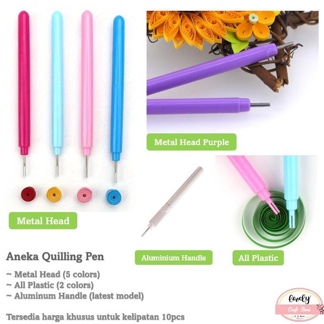 

1Pc Alat Kertas Paper Quilling Curling Pen, Tool