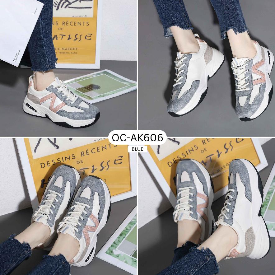Octavia Sepatu Sneakers Sporty Highsole Wanita N Series #Oc-Ak606
