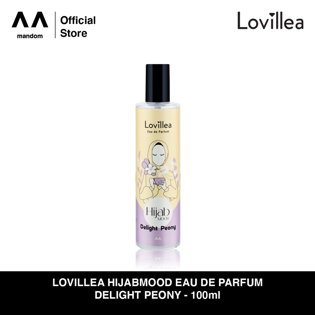 LOVILLEA Hijabmood Eau De Parfum Delight Peony 100ml