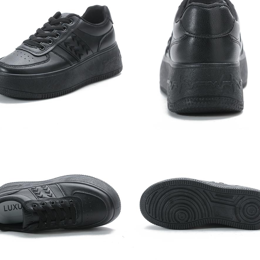 Luxus Nho Sepatu Sneakers Wanita Casual Tali 2237