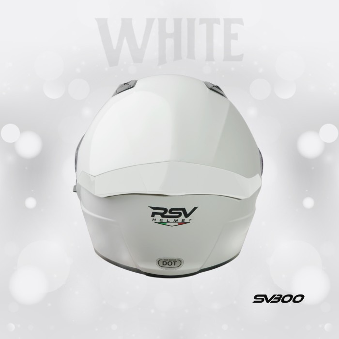 Helm Rsv Sv300 White Glossy