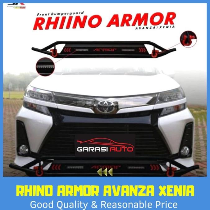 Special Proce Tanduk Depan Towing Bar Mobil Avanza Xenia Rhino Armor Bumper Guard