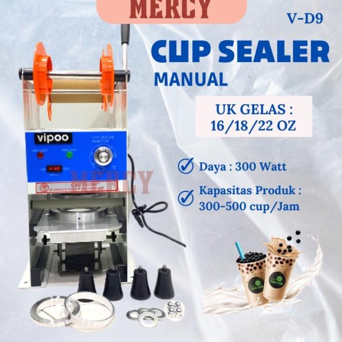 Cup Sealer Mesin Press Gelas Plastik Mesin Cup Sealer Mesin Cup