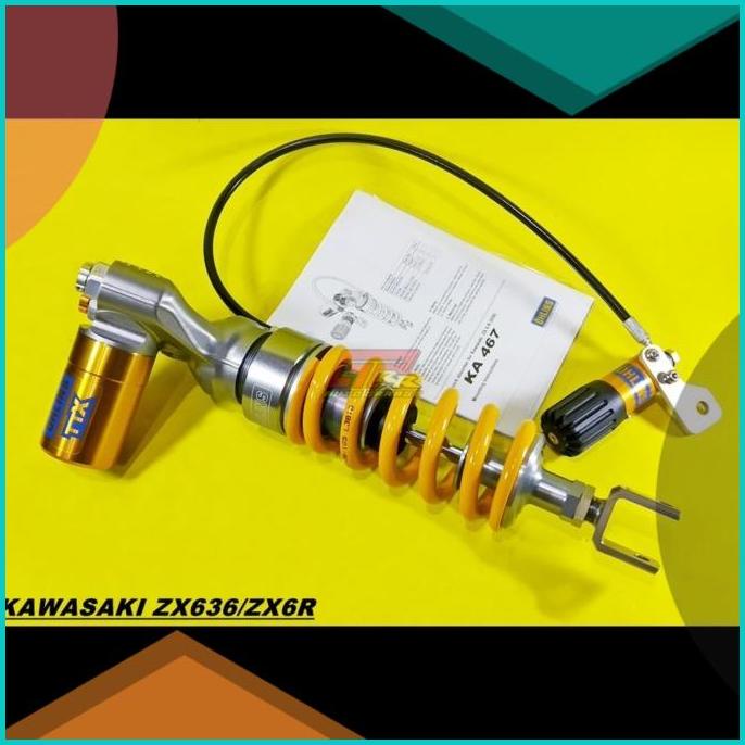 Shockbreaker Monoshock Shock Ohlins TTX GP KA467 ZX6R ZX636 Old New 16