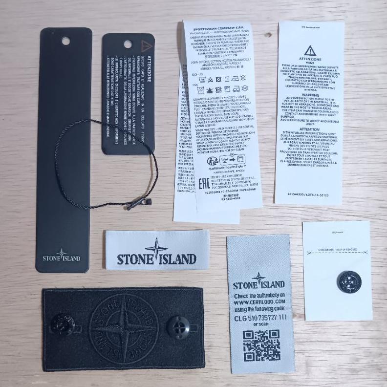 Produk Baru Badge Stone Island Import Oem Made Romania