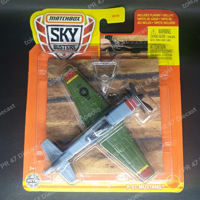 MATCHBOX SKY BUSTERS P51 MUSTANG