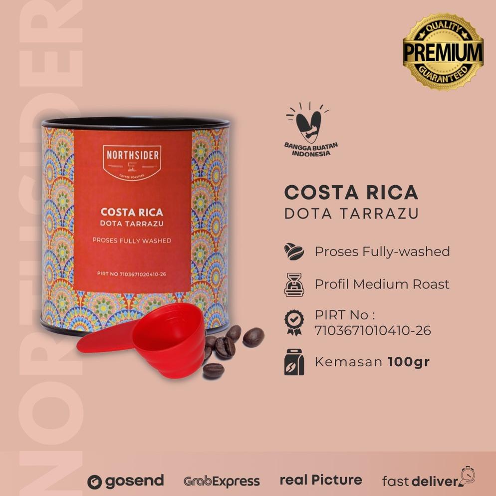 

Northsider Kopi Arabika Costa rica Dota Tarrazu fully-washed - 100g
