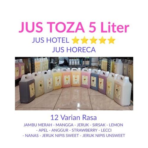 

Jus Toza Rasa Lemon 5 Liter