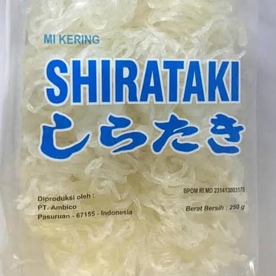 

Dry Shirataki - E Kering Low Carbo