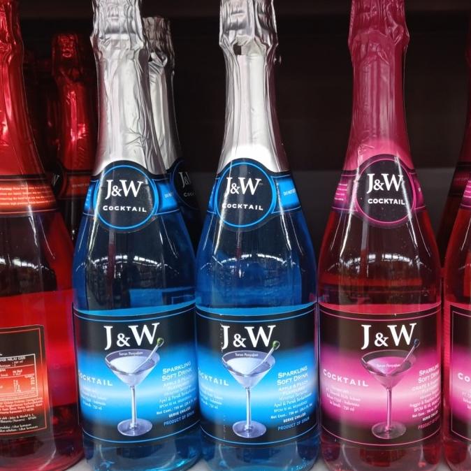 

><><><] j&w sparkling red/blue/pink 750ml