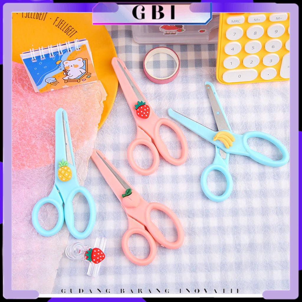 

GBI Gunting Lucu Alat Tulis Anak Sekolah Kartun Diy Kertas Buatan Tangan Kantor Kecantikan Portabel Portabel Portabel Scissors