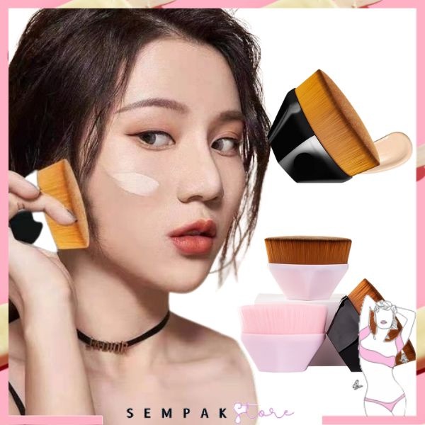 SS Brush Bedak Brush Foundation Cushion Korea Original Professional Foundation Brush Kuas Make Up Ku