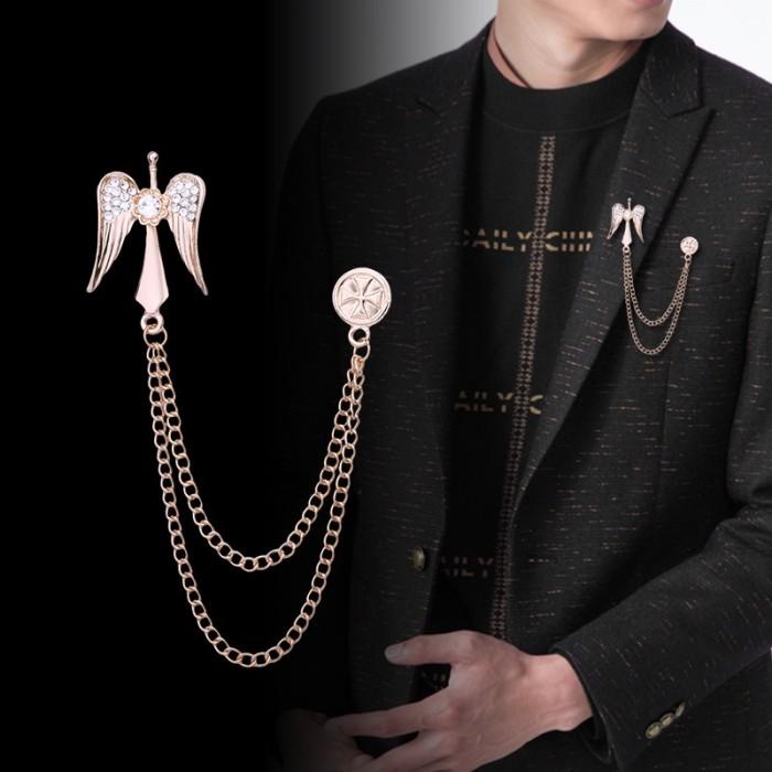 Lapel Pin Bros Jas Wedding Angel Wing - Bros Aksesoris Jas Blazer