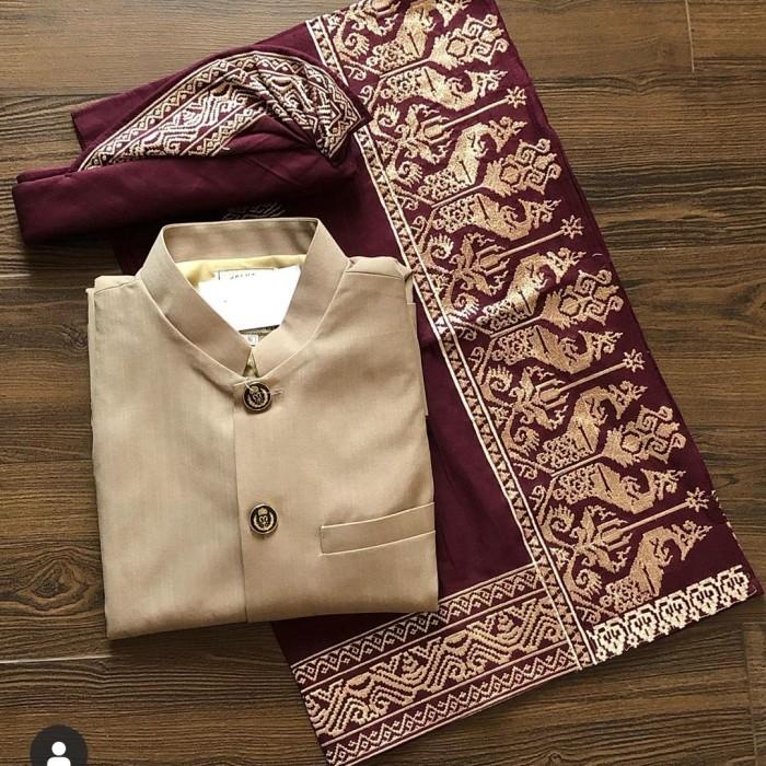 Baju Safari Saput Udeng Pakaian Adat Bali Pria