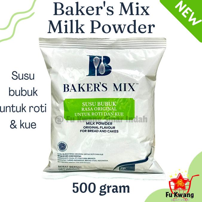 

] Bakers Mix Susu Bubuk Full Cream 500 gram / Milk Powder