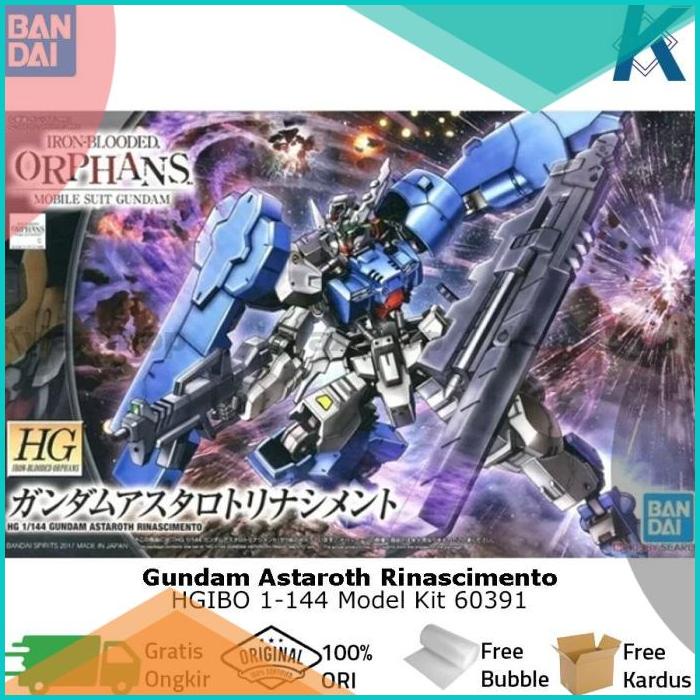 BANDAI Gundam Astaroth Rinascimento HGIBO 1-144 Model Kit 60391 16novz