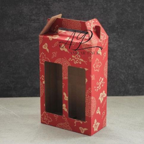 

Sale !! (10Pcs) Dus Jinjing Imlek Kotak Packaging Botol 500 Ml Isi 2 Box Tenteng Die Cut Kardus Kemasan Packaging Hampers Chinese New Year Cny Sincia Terlaris