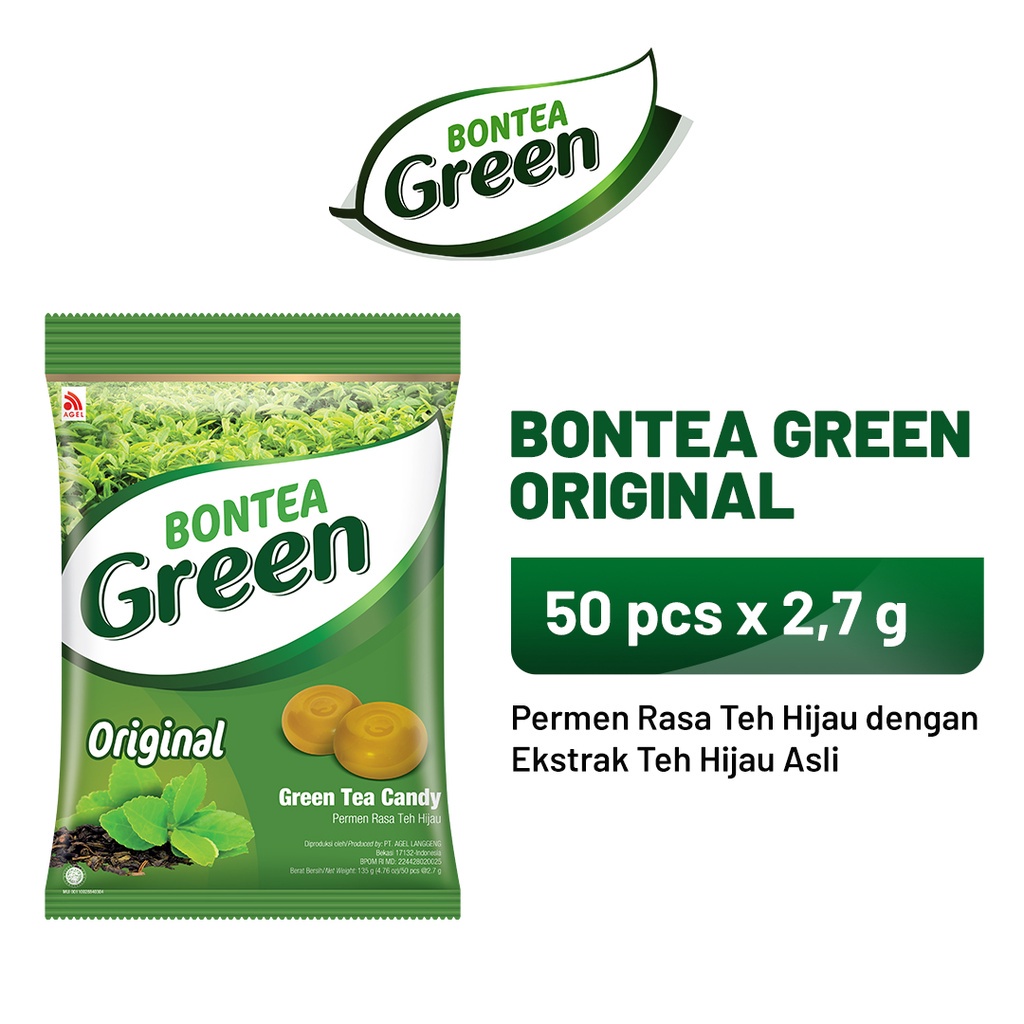 

BONTEA Green Original 1 Bag (50 x 2.7 gr)