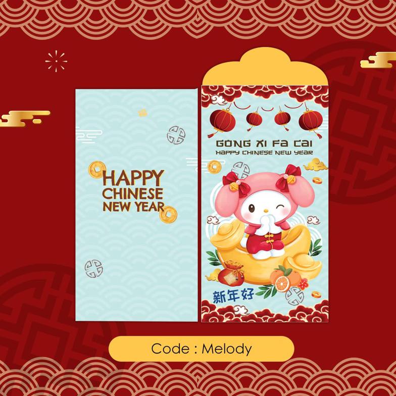 

Big Sale (Ready) Angpau Imlek Chinese 2024 / Amplop Angpao Naga Sanrio Premium Cny Sincia Lucu Promo