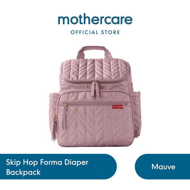 Skip Hop Forma Diaper Backpack Mauve - Tas Pampers
