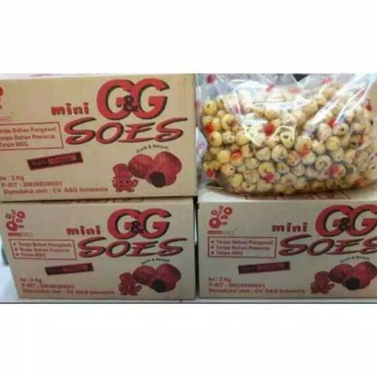 

Kue Soes Coklat 1Kg (1.000Gr) /Sus Kering /Kue Coklat Sus Lumer