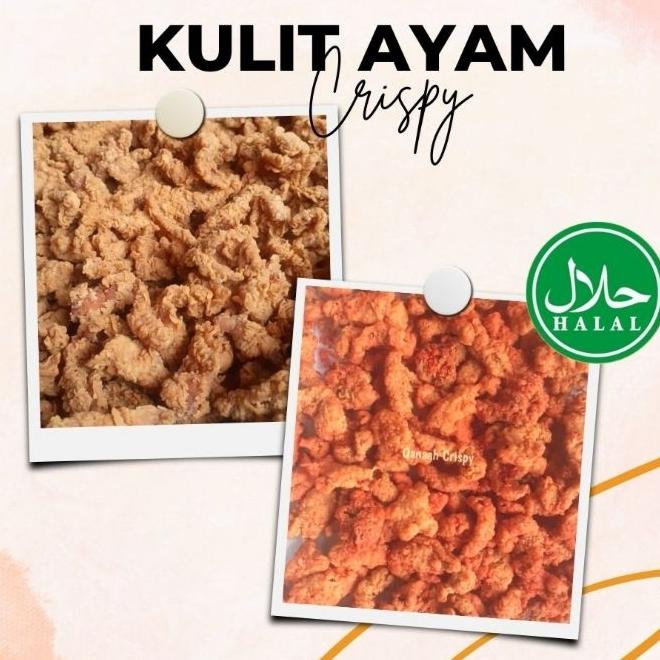 

Kulit Ayam Crispy Rasa Berat 1000Gr / 1 Kg