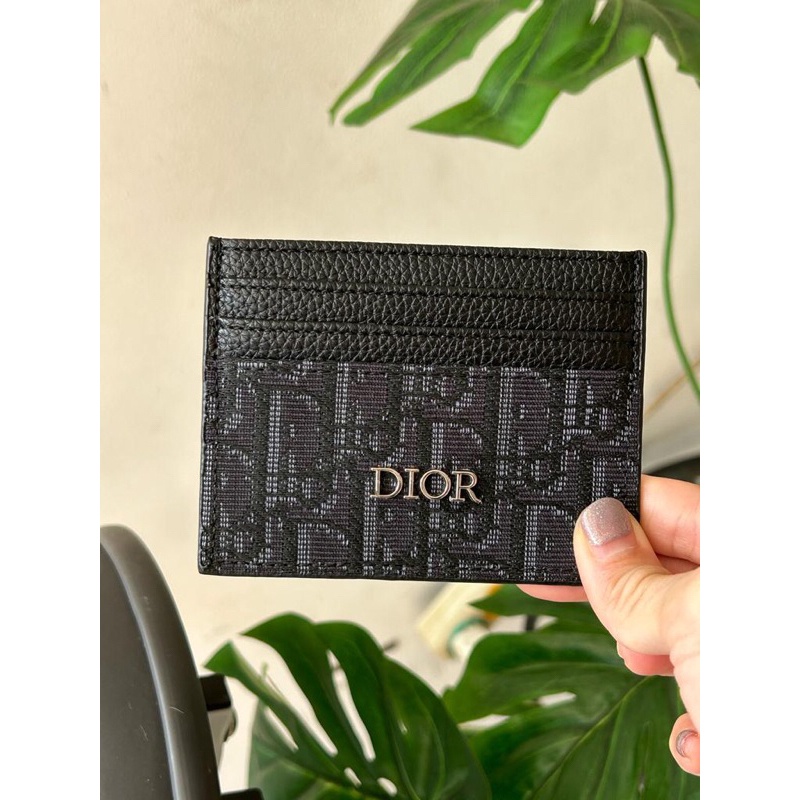 [THE THINKER STYLE] DIOR CARD HOLDER DOMPET KARTU WANITA IMPORT PREMIUM QUALITY FREE BOX