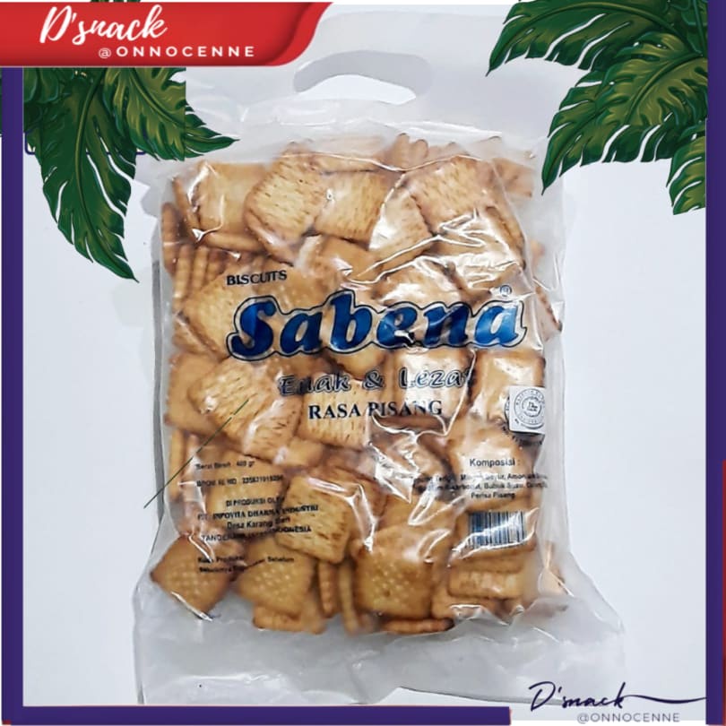 

Biskuit Sabena Kue rasa Pisang 400 Gram JTZG0