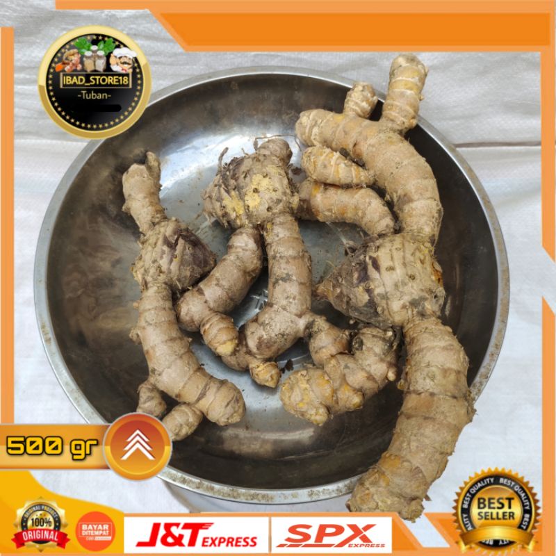 

[COD]500gr Temulawak Herbal Alami