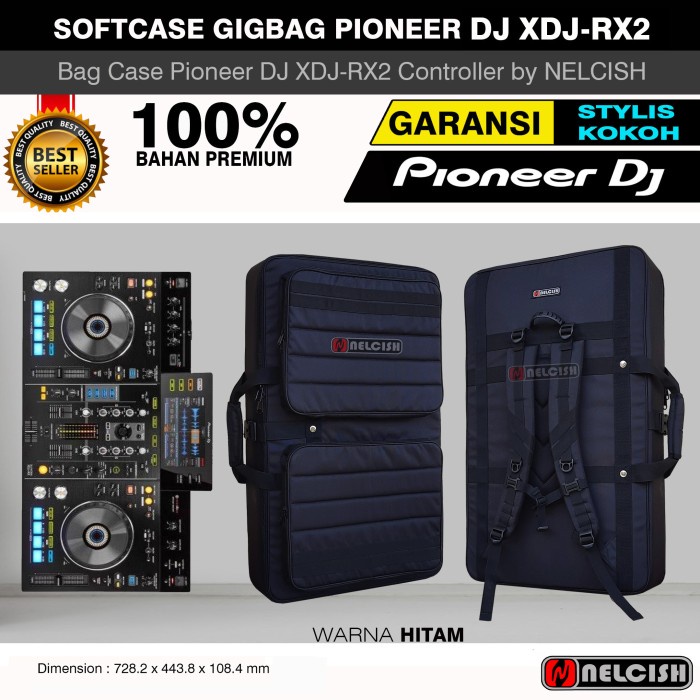 Gigbag Tas Softcase Pioneer Dj Xdj Rx2 Controller Bag Case DJ NELCISH