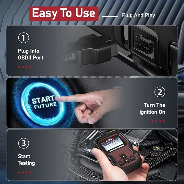 ANCEL JP700 JOBD OBD2 SCANNER MOBIL UNTUK TOYOTA NISSAN HONDA MAZDA