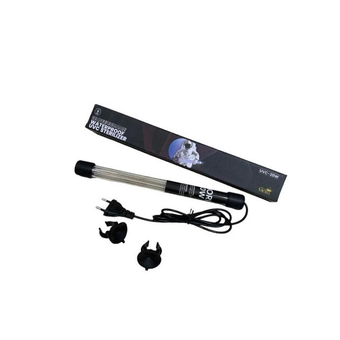 lampu uv aquarium M UV 20 WATT kolam ikan basmi alga lumut