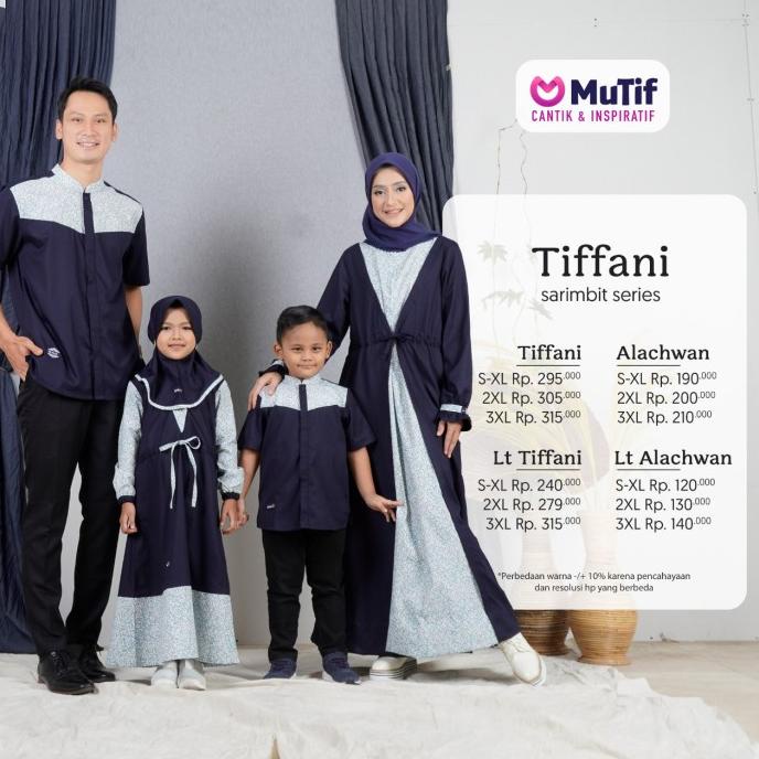 New Sale Sarimbit Mutif Gamis Anak Tiffani / Koko Anak Alachwan Limited Edition