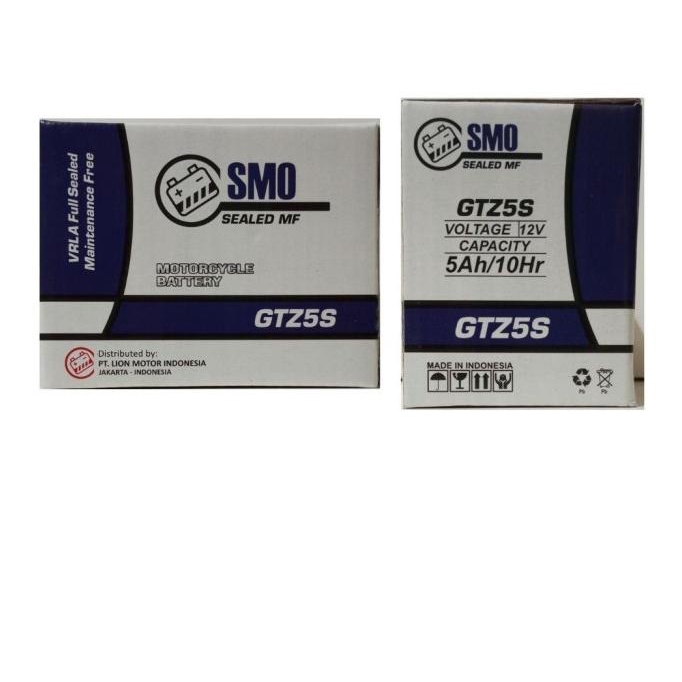 Aki Motor Smo Mfgtz-5S Nano Gell - Aki Beat Aki Motor Matic