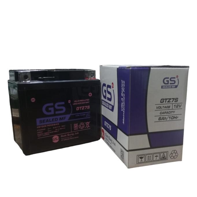 Aki Motor Vario 125 - 150, Pcx 150 Gs Gtz6V Mf Aki Kering Honda