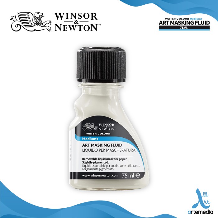 

WINSOR & NEWTON ART MASKING FLUID - WATER COLOR ORIGINAL TERBARU