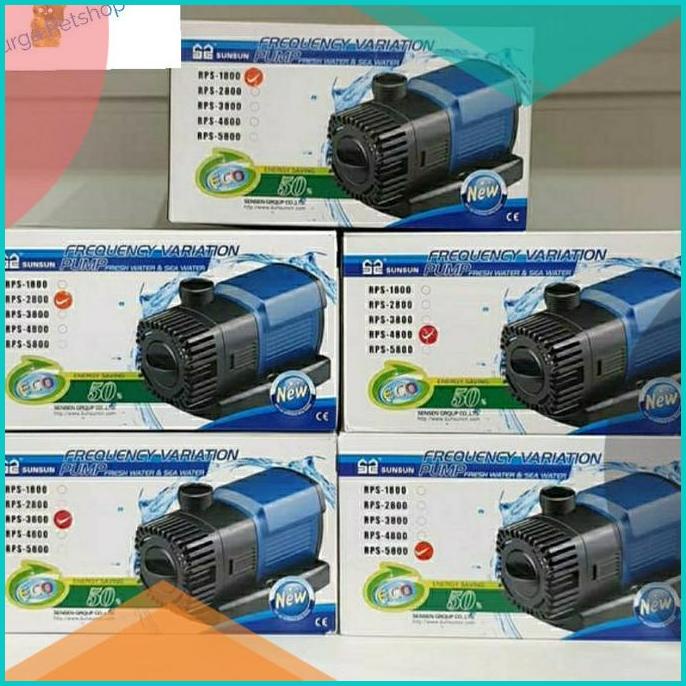 Pompa air SUNSUN submersible pump RPS 2800 Aquarium Kolam . RPS2800 16