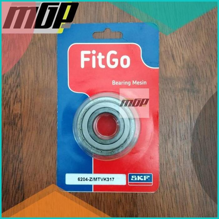 BEARING LAHER SKF 6204-Z/MTVK317 BEARING MESIN ORI ORIGINAL SKF FITGO