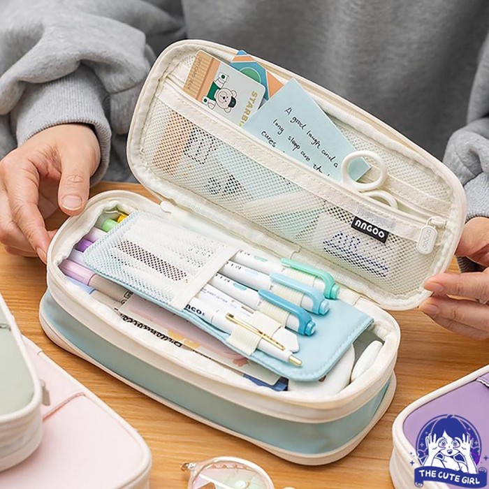 

Tas pena tempat pensil tahan air berkapasitas besar